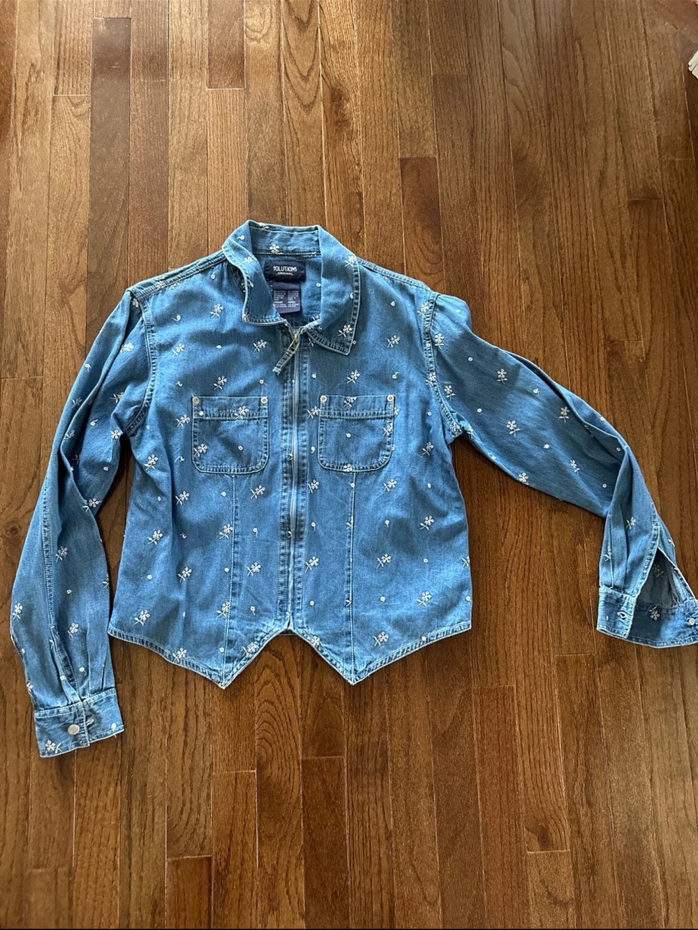 Embroidered Denim Jacket